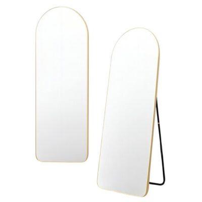 Luxaliving Passpiegel - Half Ovaal - Goud - 160x50cm