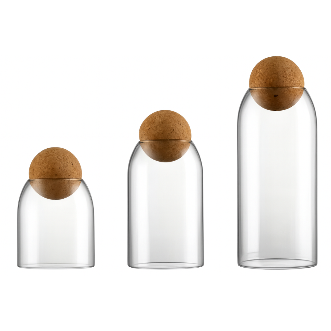 Luxaliving - Voorraadpotten - 3 stuks