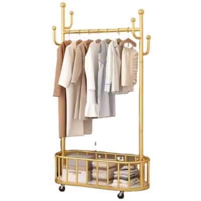 Luxaliving - Kledingrek - Goud-Wit