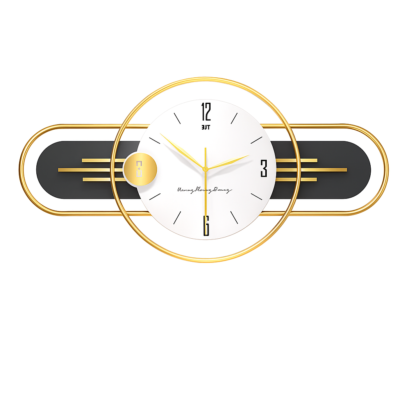 Moderne wandklok goud - design wandklok