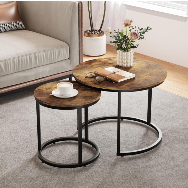 Salontafel Set Rond - Afbeelding 5