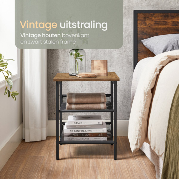 Bijzettafel Industrieel Design - Afbeelding 10